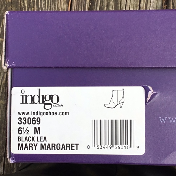Indigo by Clark’s kitten heel boot, new in box - Picture 4 of 6